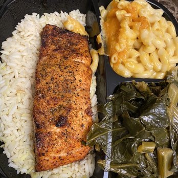 Southern Blues - Baked salmon - Soul Food Near Me - Hanover, Maryland