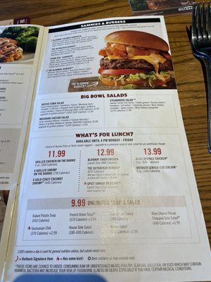 Menu photo 7 Outback Steakhouse Wappingers Falls, NY