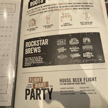 Yard House - Menu - Bars Near Me - Houston, Texas