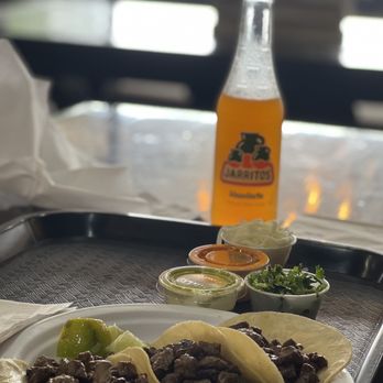 No 1 Taco - Carne Asada Tacos, roja and verde sauces, cheese and Mandarin Jarritos! SO DELICIOUS!! - Tacos Near Me - Virginia Beach, Virginia No 1 Taco - Carne Asada Tacos, roja and verde sauces, cheese and Mandarin Jarritos! SO DELICIOUS!! - Tacos Near Me - Virginia Beach, Virginia