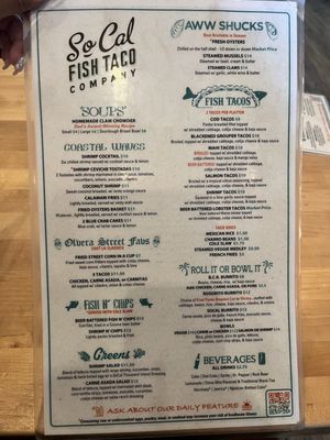 Menu photo 3 SoCal Fish Taco Company Gilbert, AZ Menu photo 3 SoCal Fish Taco Company Gilbert, AZ