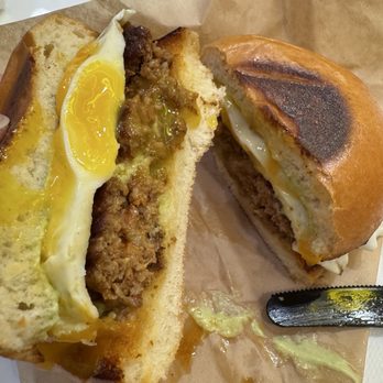 EggBred - Sausage egg and cheese - Breakfast & Brunch Near Me - Clovis, California EggBred - Sausage egg and cheese - Breakfast & Brunch Near Me - Clovis, California