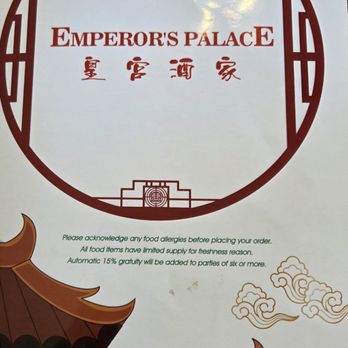 Emperor's Palace - Chinese Near Me - Bremerton, Washington