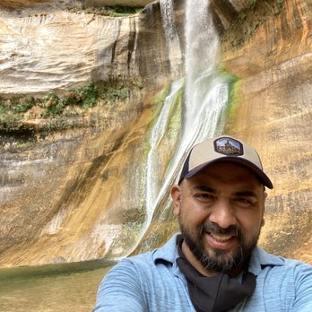Calf Creek Falls Lower - It feels so good to feel the water on feet from the hot walk. Earlier is the best time. - Hiking Near Me - Boulder, Utah Calf Creek Falls Lower - It feels so good to feel the water on feet from the hot walk. Earlier is the best time. - Hiking Near Me - Boulder, Utah