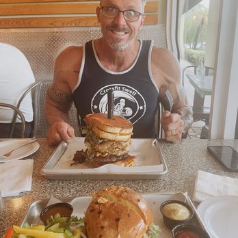 Tucker Duke's - Tanner and the unicorn Burger!  So awesome!   Tanner & The Unicorn - Burgers Near Me - Deerfield Beach, Florida