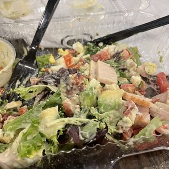 Corner Bakery Cafe - Turkey avocado Cobb salad. Fully loaded. - Bakeries Near Me - Salt Lake City, Utah Corner Bakery Cafe - Turkey avocado Cobb salad. Fully loaded. - Bakeries Near Me - Salt Lake City, Utah
