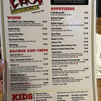 Downstairs At Eric’s - Menu - Arcades Near Me - Breckenridge, Colorado Downstairs At Eric’s - Menu - Arcades Near Me - Breckenridge, Colorado