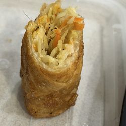 Yeung's Lotus Express - See the Egg Roll with the black hair inside!!!!