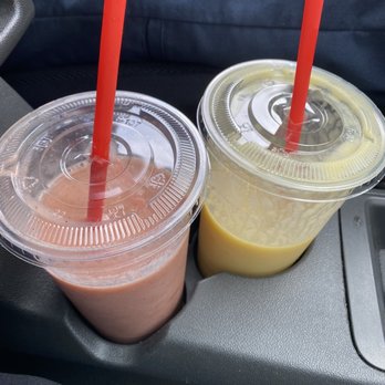 Farm Fresh Juice Smoothie - Strawberry Kiwi and Piña Colada - Juice Bars & Smoothies Near Me - Escondido, California Farm Fresh Juice Smoothie - Strawberry Kiwi and Piña Colada - Juice Bars & Smoothies Near Me - Escondido, California
