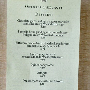 Pizzaiolo - dessert menu - Italian Near Me - Oakland, California Pizzaiolo - dessert menu - Italian Near Me - Oakland, California
