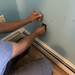 Techie to the Rescue - We wire outlets for new tv installations.