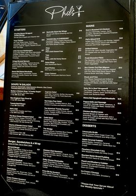 Menu photo 5 Phil’s Thousand Oaks, CA Menu photo 5 Phil’s Thousand Oaks, CA
