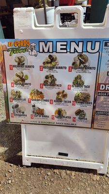 Menu photo 1 El Gordo Taco Santa Nella, CA Menu photo 1 El Gordo Taco Santa Nella, CA