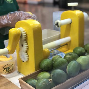 Mango Biche Mia - What they use to shave the mango - Food Stands Near Me - Doral, Florida Mango Biche Mia - What they use to shave the mango - Food Stands Near Me - Doral, Florida