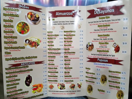 Menu photo 6 La Tecleña Los Angeles, CA