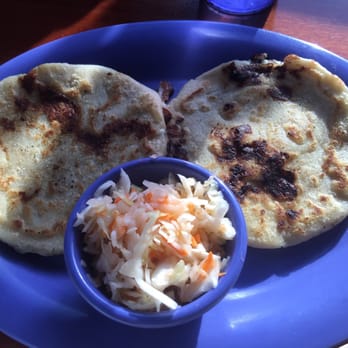 La Salvadorena - Pupusas- it's like a bread with stuffing inside. - Salvadoran Near Me - Baton Rouge, Louisiana