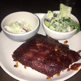 Culinary Dropout - Ribs split for us, with salad instead of fries - New American Near Me - Tempe, Arizona