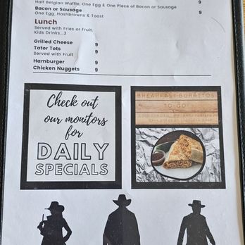 Cahoots Corner Cafe - Menu (2/12/24) - Breakfast & Brunch Near Me - Oakdale, California Cahoots Corner Cafe - Menu (2/12/24) - Breakfast & Brunch Near Me - Oakdale, California