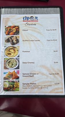 Menu photo 3 Flip It Authentic Mediterranean Raleigh, NC