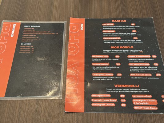 Menu photo 1 Pho You Vancouver, BC Menu photo 1 Pho You Vancouver, BC