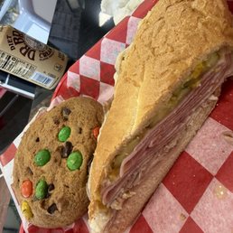 Cuban (only half left) & a cookie Cuban (only half left) & a cookie