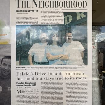 Falafel's Drive-In - Middle Eastern Near Me - San Jose, California