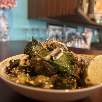 Gado Gado - a bowl of food on a table - Indonesian Near Me - Portland, Oregon