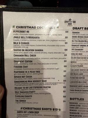 Menu photo 1 Craftsman Row Saloon Philadelphia, PA Menu photo 1 Craftsman Row Saloon Philadelphia, PA