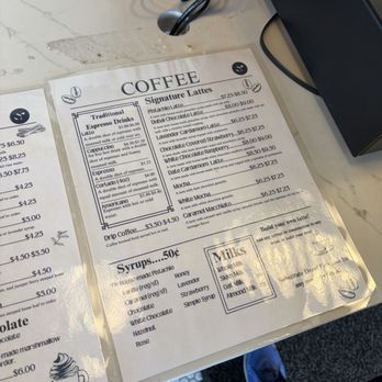 Sweet Reserve Cafe & Bakery - coffee menu - Bakeries Near Me - Winfield, Illinois
