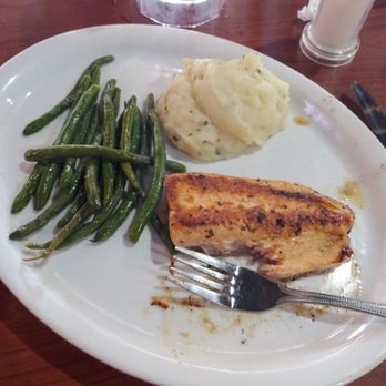 Ruby Tuesday - Grilled salmon.  Actually good!! - Burgers Near Me - East Point, Georgia