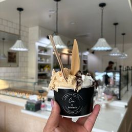 hazelnut, cookies & cream, chocolate