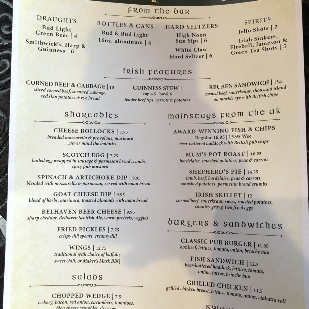 The Pub - Menu - British Near Me - Crestview Hills, Kentucky The Pub - Menu - British Near Me - Crestview Hills, Kentucky