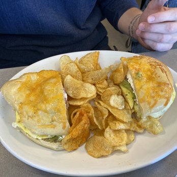 The Pub Spirits +Craft Kitchen - The California Sandwich on Cheese Bagel - Breakfast & Brunch Near Me - Cedar City, Utah The Pub Spirits +Craft Kitchen - The California Sandwich on Cheese Bagel - Breakfast & Brunch Near Me - Cedar City, Utah