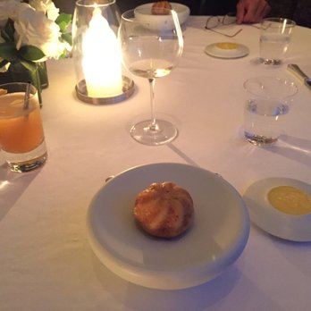Per Se - "Bread and Butter" – Applewood-Smoked Bacon & Onion Brioche and Diane St. Clair's Animal Farm Butter - French Near Me - New York, New York Per Se - "Bread and Butter" – Applewood-Smoked Bacon & Onion Brioche and Diane St. Clair's Animal Farm Butter - French Near Me - New York, New York