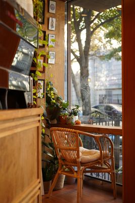 Blue Brown Cafe by null