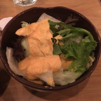Sansu - House Salad - Sushi Bars Near Me - East Lansing, Michigan Sansu - House Salad - Sushi Bars Near Me - East Lansing, Michigan