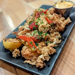 MATCH Market & Bar - Calamari & Shrimp with Calabrian Chilies