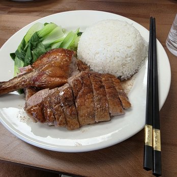 Roasted Duck Noodles - Duck, veggie, rice combo - Chinese Near Me - Reno, Nevada Roasted Duck Noodles - Duck, veggie, rice combo - Chinese Near Me - Reno, Nevada