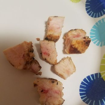 Chevys Fresh Mex - Raw chicken from my salad - Mexican Near Me - Arlington, Virginia