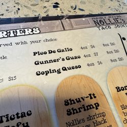 Sand Dollar - Coping queso cracks me up.