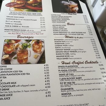 Liliha Bakery - New menu prices 6/15 - Bakeries Near Me - Honolulu, Hawaii