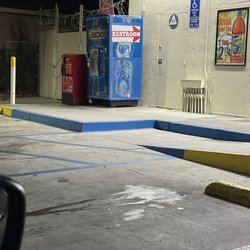 ampm - Why the big restroom sign if you won't let kids/customers use it?