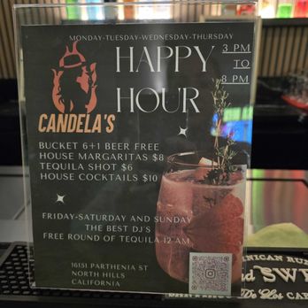 Candela's - Happy Hour Candela's - Sports Bars Near Me - North Hills, California Candela's - Happy Hour Candela's - Sports Bars Near Me - North Hills, California