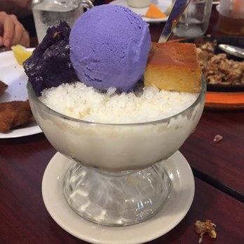 Matthew's Grill - ube halo halo - Filipino Near Me - Gaithersburg, Maryland