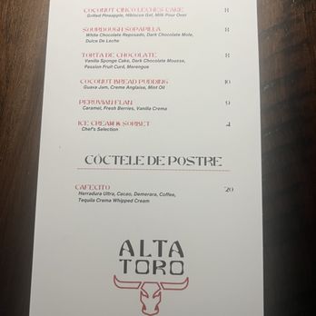 AltaToro - Latin American Near Me - Atlanta, Georgia