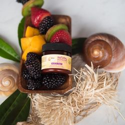 Shea Butter Like Whoa - Passion Fruit Natural Body and Hair Butter smells like a tropical island.  Our travel 2oz size is a PERFECT fit for on the go.