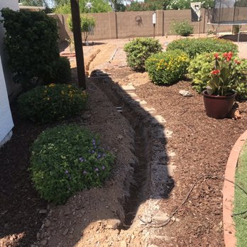 Common Ground Landscaping - Neatly trenched - Landscaping Near Me - Buckeye, Arizona