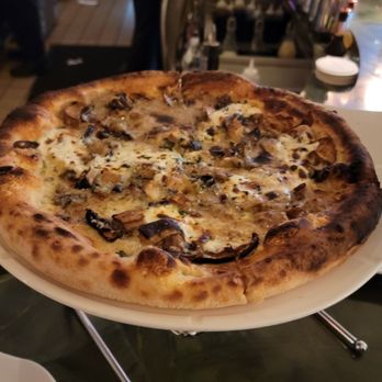 Cipresso - One mushroom pizza per the suggestion of our server, Braden. - Italian Near Me - Hollywood, Florida Cipresso - One mushroom pizza per the suggestion of our server, Braden. - Italian Near Me - Hollywood, Florida