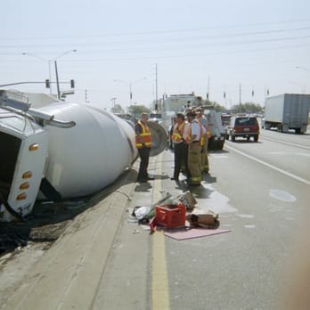 Courtesy Towing - Cement truck roll over in Casselberry 1 - Towing Near Me - Longwood, Florida