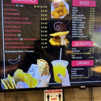 Tostones - Munchies sides dessert and drinks - Empanadas Near Me - Town n Country, Florida